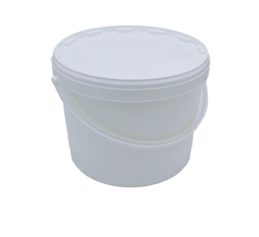 Honingemmer 12,5 kg bijenteeltbenodigdheden honingemmer wit met deksel zeer stabiel