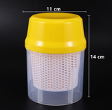 Bestrijding van varroamijtplagen, Varroa-controle, Varroamijttest, poedersuiker