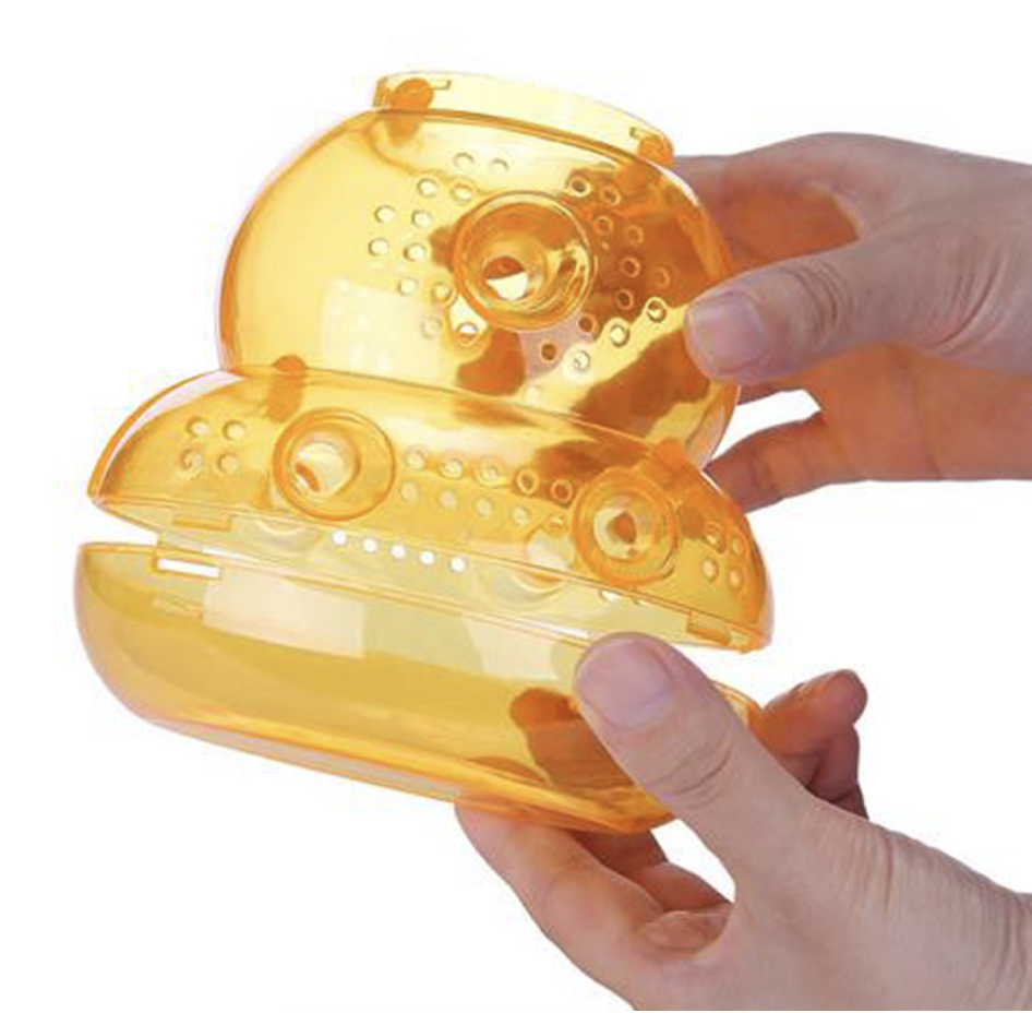 Wespenfangglas Wespenfalle Gelb