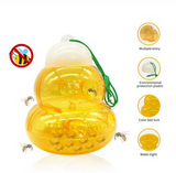 Wespenfangglas Wespenfalle Gelb