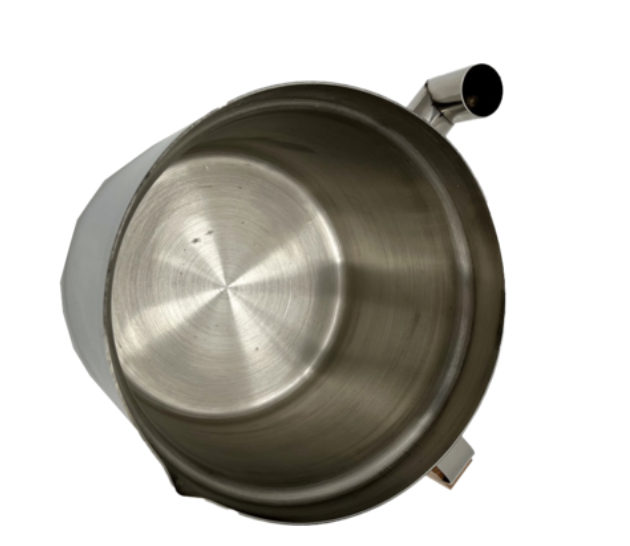 Gießtopf mittel Bienenwachs Gießbehälter mittel Edelstahl Doppelwandig Gießtopf ca. 1L