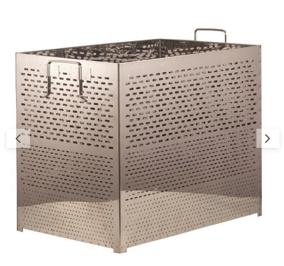 Fondoir à cire grand inox 14 nids d'abeilles 42x62cm fondoir à cire à vapeur pour brûleurs à gaz ou maîtres vapeur