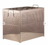 Fondoir à cire grand inox 14 nids d'abeilles 42x62cm fondoir à cire à vapeur pour brûleurs à gaz ou maîtres vapeur