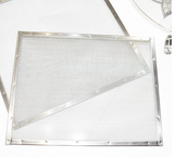 Secchio di riempimento e setacciatura in acciaio inox secchio di riempimento e secchio filtrante 30kg 35Kg con setacci orizzontali