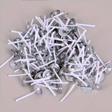 Tealight wick 26mm White waxed wick with base for tealights