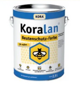 Vernice protettiva per arnie Koralan per arnie in polistirolo e legno 2,5 l