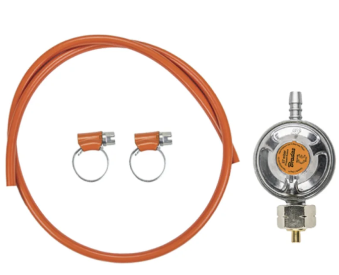 Gas burner for steam wax melting and sterilization