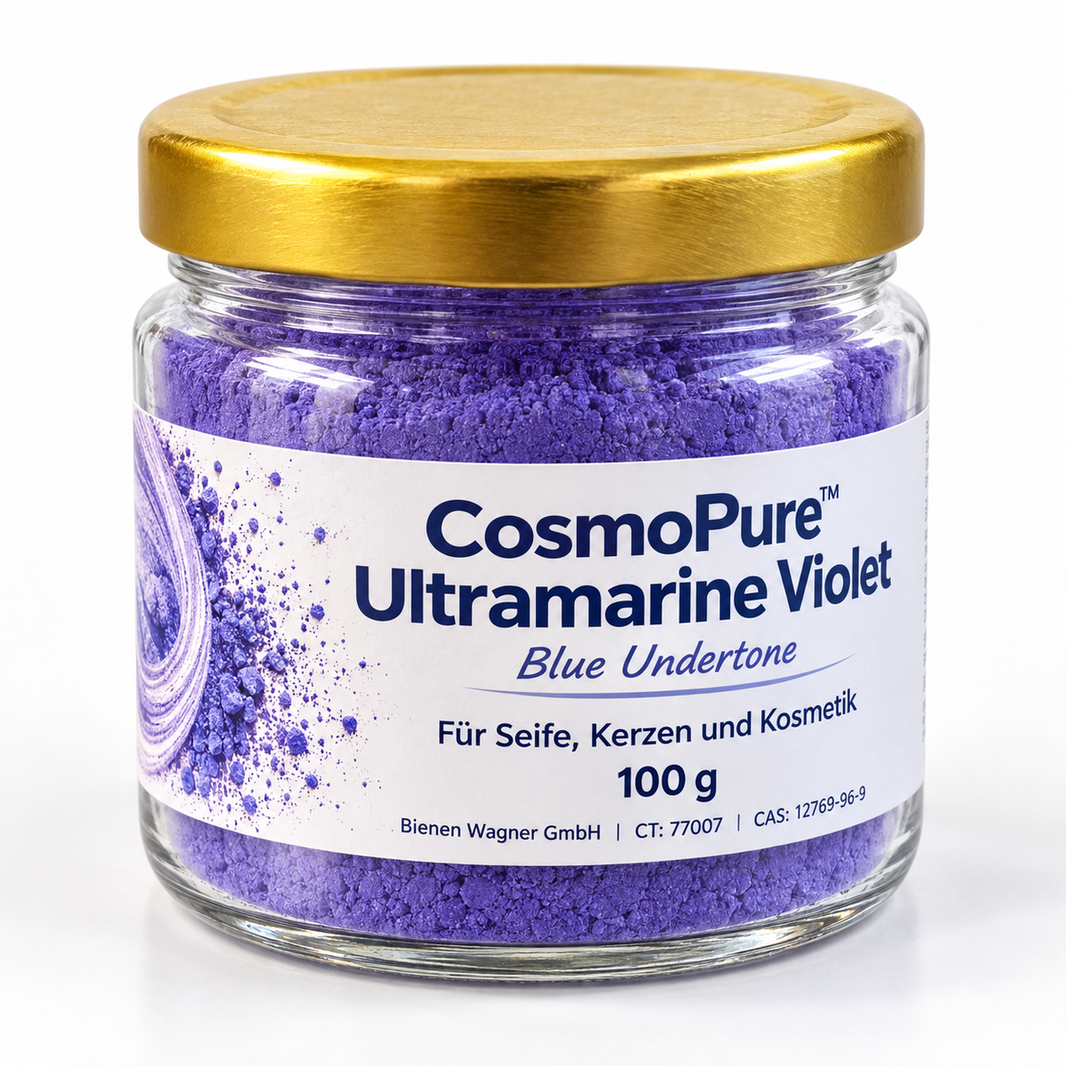 Ultramarin Violett Pigment 1 – Seifenfarbe für Seife, Kosmetik & Kerzen-Deko Lila Flieder Blauton