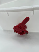 Harnais de débouchage complet avec filtre en plastique et robinet à pincer