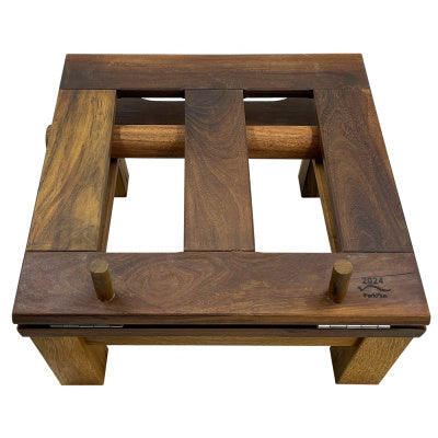 Houten vulmachine voor honingbottelaars en hobbocks