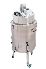 Wassmelter met deksel, deksel van 52 cm, wassmelter, melicitose, honingsmeltapparaat voor het ontdooien van honing