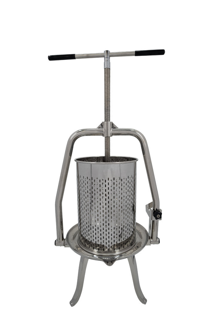 Honigpresse Edelstahl Extra Stabil Profi Line Wachspresse Deckelwachs auspressen