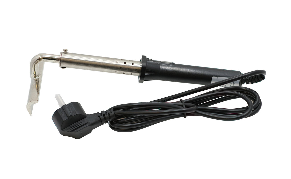 Elektrische ontzegelschaaf met 10 cm brede verwarmde snijkant 100 W