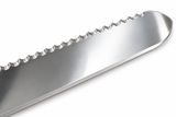 Long uncapping knife made of stainless steel – 43 cm with plastic handle and two cutting edges 