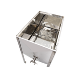 Table de débouchage inox 75 cm avec filtre et couvercle Zander Dadant