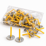 Mèche pour bougie chauffe-plat 28mm mèche blanche cirée n° 3 avec pied pour bougies chauffe-plat 100 pcs (Copie) 