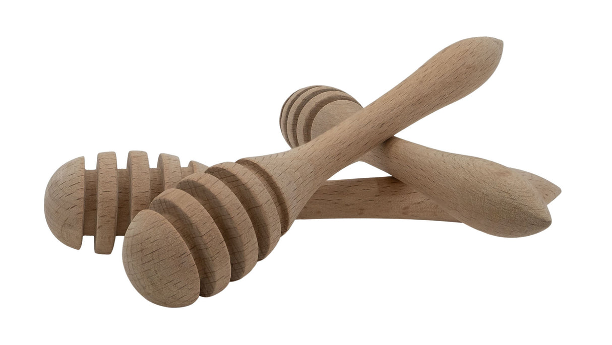 Honinglepel middelgroot beukenhout 3 stuks