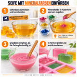 Glycerin-Seifenbasis mit Bio-Honig 1 kg – transparente Honig-Rohseife zum Seifengießen