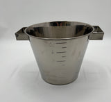 Wachs und Honig Eimer 10 Liter Edelstahl Wachs-Schmelztopf