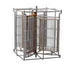 4 Waben Selbstwendeschleuder Honigschleuder Deutsch Normal Zander