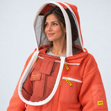 Beekeeping Jacket 3-Layer Mesh White Premium Quality ElegantBee (Copy) 