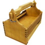 Imker Werkzeugkiste aus geöltem Vollholz Mit Schublade für Königinnenzucht-Zubehör oder Kleinteile