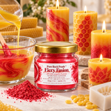 Pure Rock Pearls™ Fiery Fusion – Rood-roze pigment met parelglans 