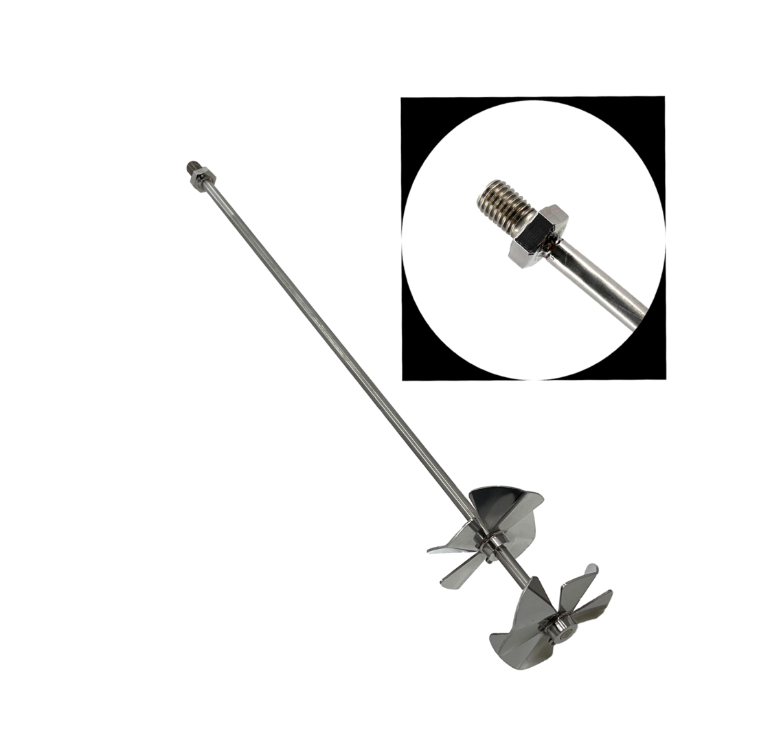 Honingroerder, honingroerpropeller met M14 schroefdraadroerwerk en mortelmixer