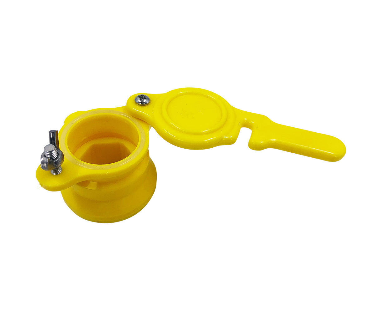 Knijpkraan Kusstoff met contramoer Ø 40 mm