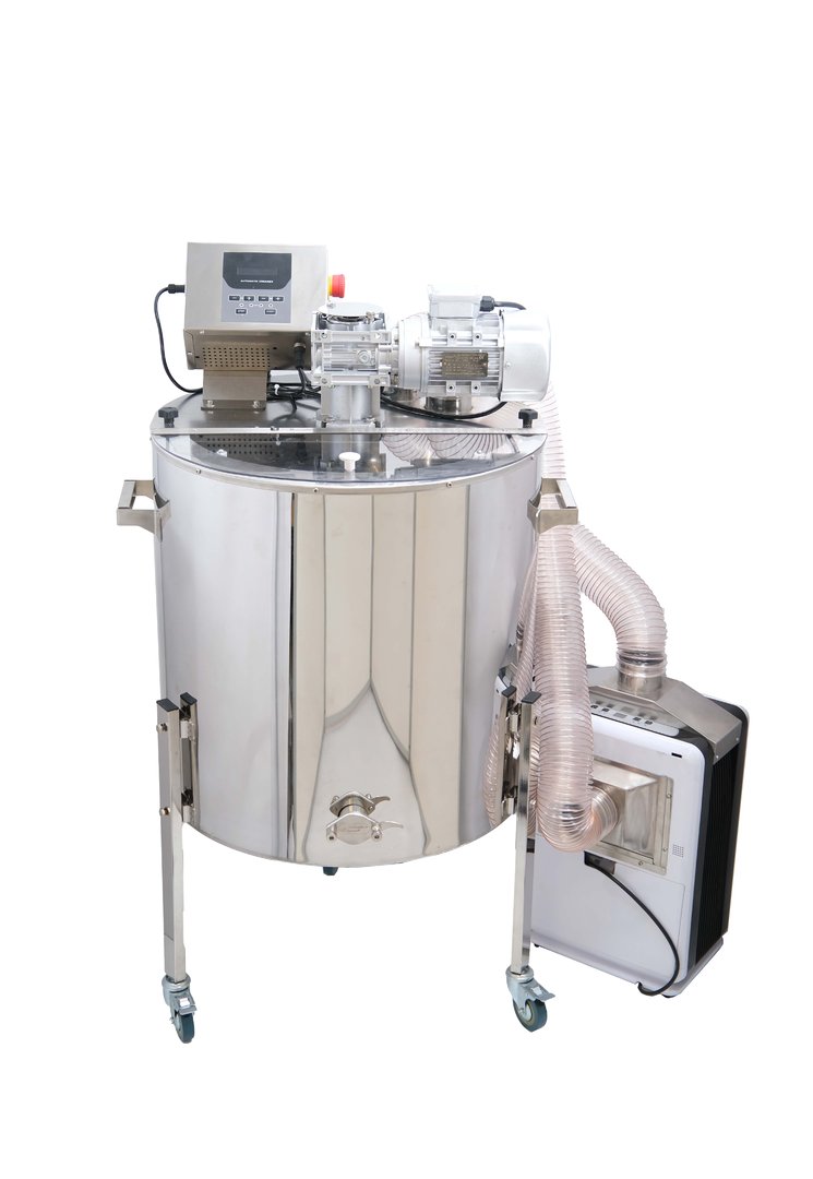 Honingmixer met verwarmings- en droogfunctie volautomatisch 185Kg