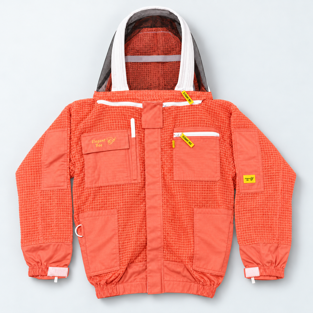 Beekeeping Jacket 3-Layer Mesh White Premium Quality ElegantBee (Copy) 