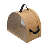 Bienenwagner wooden swarm catcher with stainless steel mesh – semi-circular shape, swarm box, swarm crate