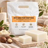 Base per sapone al latte di capra 1 kg – sapone grezzo alla glicerina bianco per colata di sapone (Copia) 