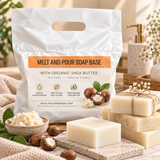 Base per sapone al latte di capra 1 kg – sapone grezzo alla glicerina bianco per colata di sapone (Copia) 