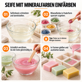 Base per sapone Melt &amp; Pour bianca – 1 kg | Vegana, senza olio di palma e facile da lavorare 