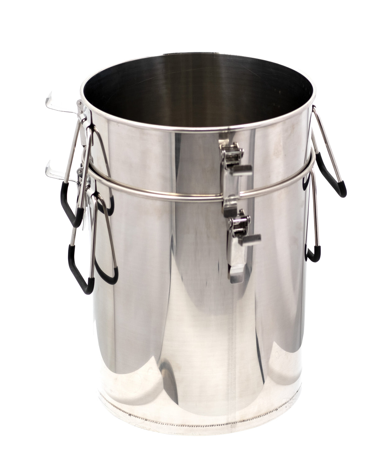 Honingbewaarbak van RVS - ruimtebesparend & stapelbaar (25/30 kg)