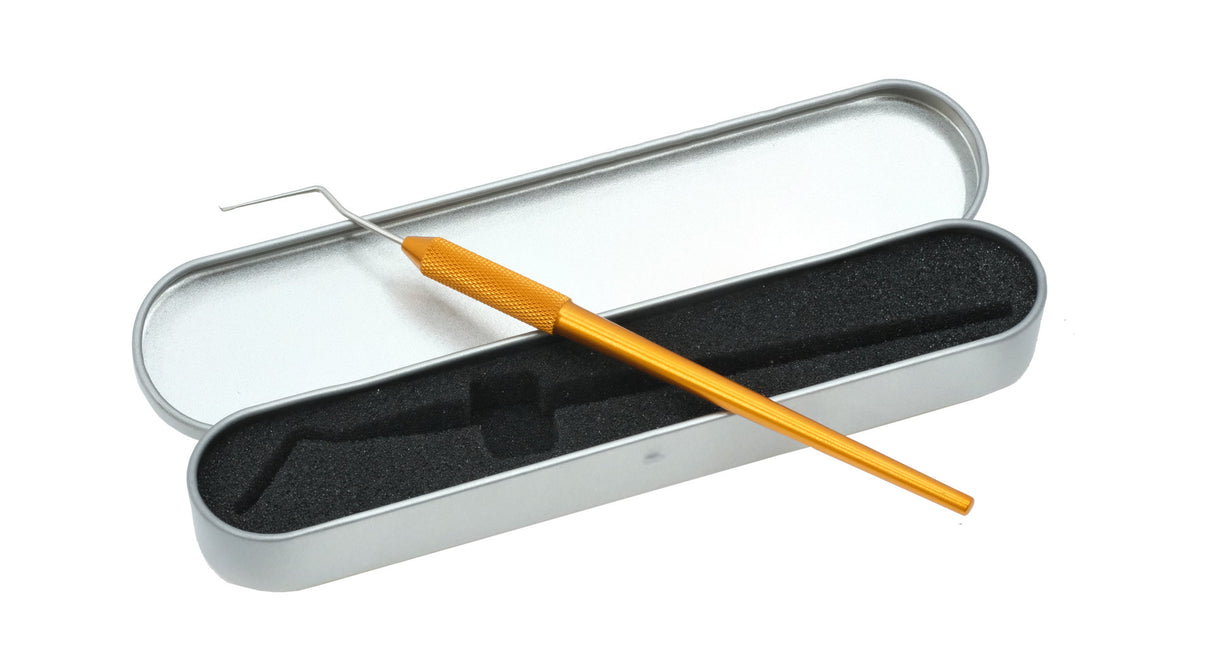 Umlarvnadel, Schweizer art Umlarvlöffel zum Umlarven zur Königinzucht Rechtshänder Version 2023