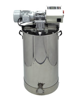 Honingmixer 100 kg met volautomatische bediening voor het romig roeren van honing