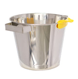 Wachs und Honig Eimer 10 Liter Edelstahl Wachs-Schmelztopf