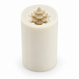 Moule à bougie en silicone pour petit sapin de Noël en cire d'abeille
