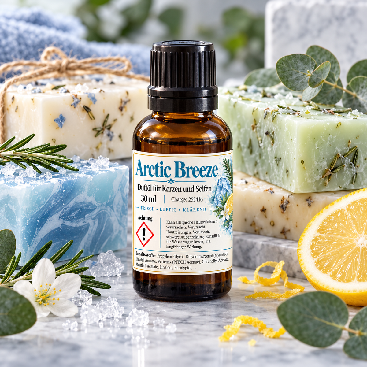 Arctic Breeze Duftöl 30 ml – frischer Duft für Kerzen & Seifen