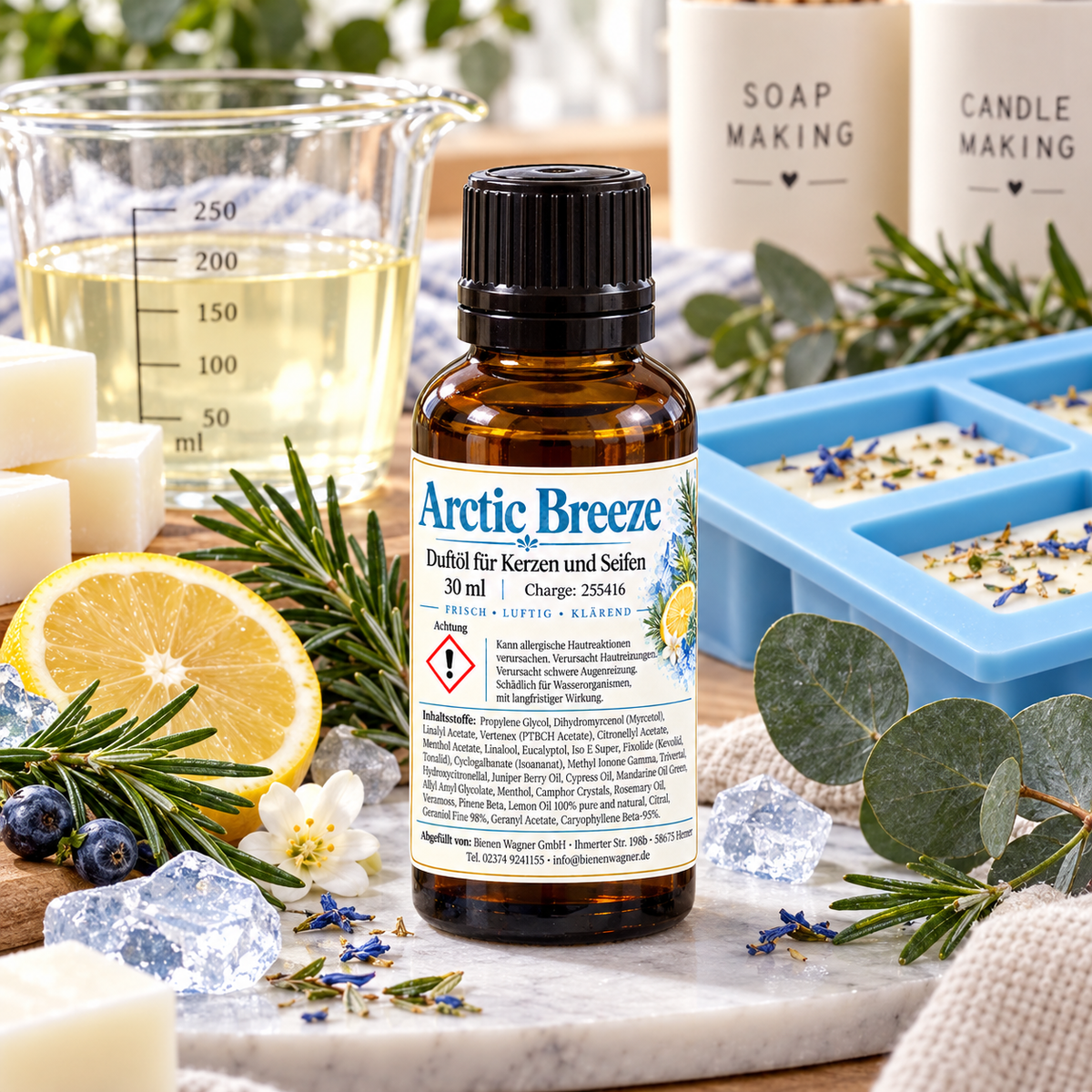 Arctic Breeze Duftöl 30 ml – frischer Duft für Kerzen & Seifen