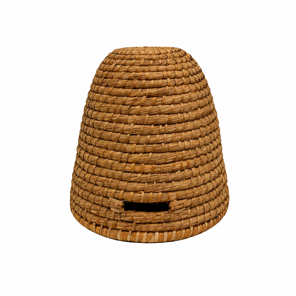 Bienenkorb Verschieden Größen  aus Stroh 26cm-35cm  – Handarbeit Fairtrade