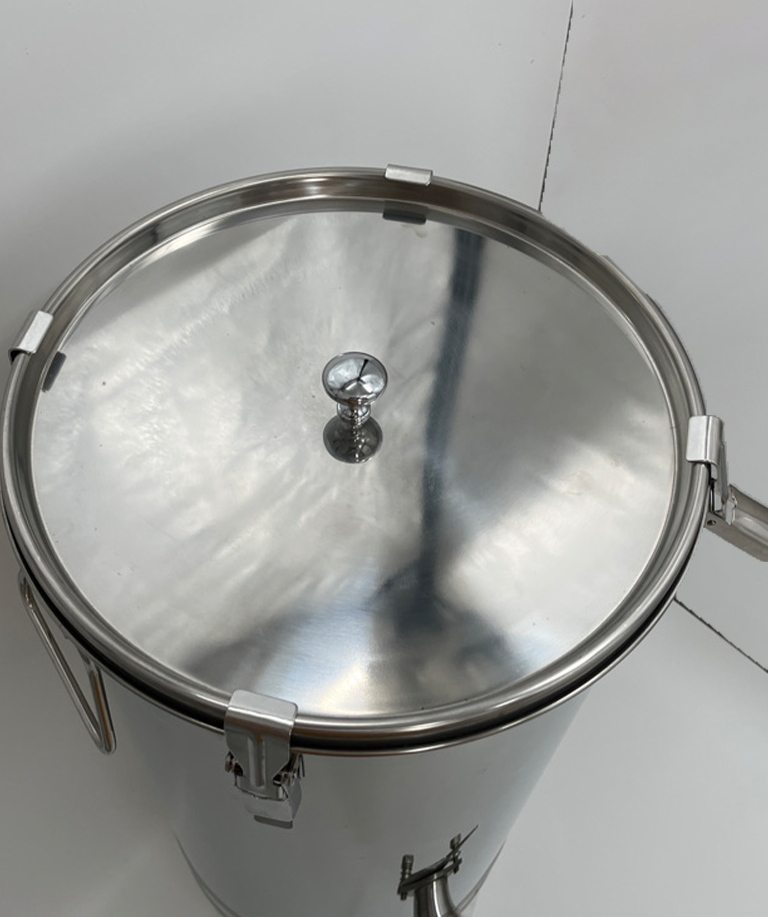 Honig Abfüller aus Edelstahl 50 kg Abfüllkübel Honigabfüller Abfüller