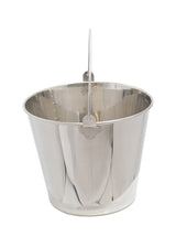 Wax and honey bucket 10 liter stainless steel with Henkell conical wax melting pot