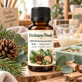 Olio profumato Freshness Woody 30 ml – fragranza fresca e legnosa per candele e saponi 