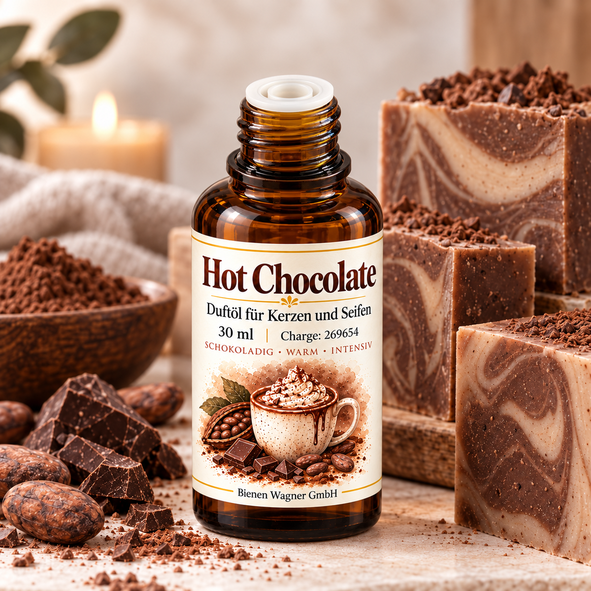 Spicy Love geurolie voor kaarsen en zeep – 30 ml (kopie) 