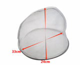 Nylon zeven - rond 32cm grof/fijn honingzeef voorzeef ronde zeef nylon