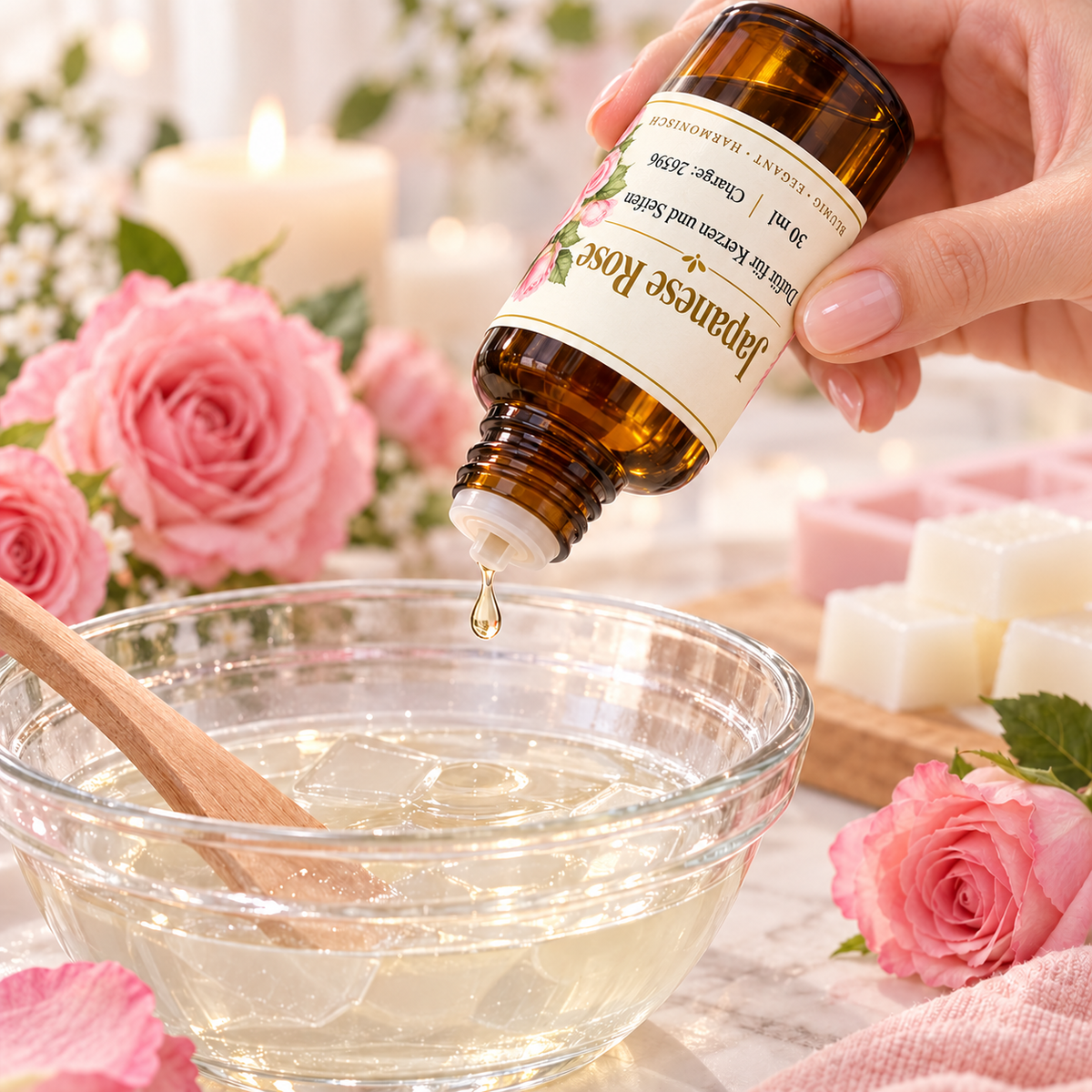 Huile parfumée Milk & Honey 30 ml – parfum lait & miel pour bougies & savons (Copie) 