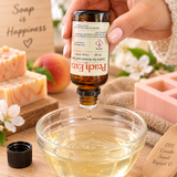 Olio profumato Peach Extra 30 ml – olio profumato alla pesca per candele e saponi 